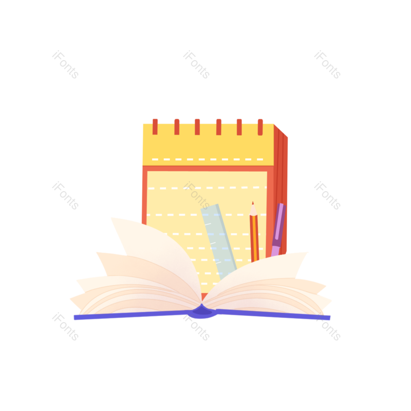 书本图片,日历元素,书籍PNG,免抠素材